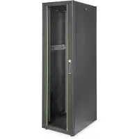 Digitus DN-19 42U-6/8-DB, Itseseisova teline, 42U, 600 kg, Musta