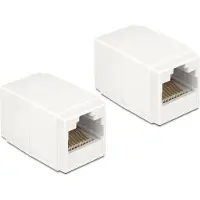 DeLOCK – Adapter RJ45 jack > RJ45 jack Cat.6 UTP compact (86249)