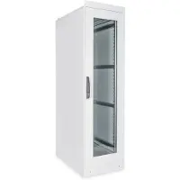 Digitus DN-19 42U-I-6/10-1, Itseseisova teline, 42U, 1500 kg, Näppäinlukko, Tehostunut kaapelinhallinta, Harmaa