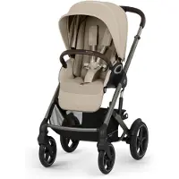 Cybex TALOS S Lux Yhdistelmävaunut + Axkid GOKID Turvakaukalo & Telakka, Almond Beige_1