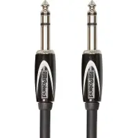 Roland Black Series Stereo cable TRS 1/4" 1 m