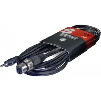 Stagg 3,5 mm miniJack TRS - XLR/f 3m