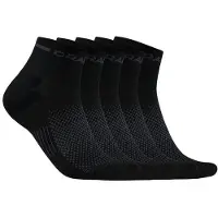 Craft CORE Dry Mid -sukat Musta 5-pack
