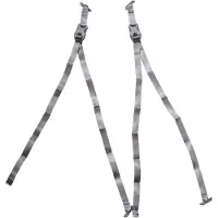 Bergans Plus Accessory Straps 2-pack Solid Dark Grey Repputarvikkeet OneSize