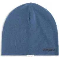 Bergans Allround Thin Merino Beanie Granite Blue One Size