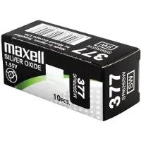 Maxell – Hopeaoksidiparisto, SR626SW (377), 1,55V, 10-pakkaus (18292000)