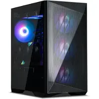 Zalman Z9 Iceberg MS -miditornikotelo ikkunalla, RGB-valaistuksella, musta