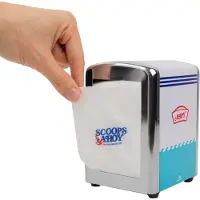 Cinereplicas - Stranger Things - Napkin Dispenser Scoops Ahoy (Blue and White)