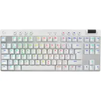 Logitech G PRO X TKL -langaton mekaaninen pelinäppäimistö, GX Brown, valkoinen