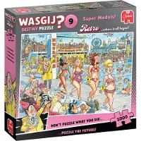 Wasgij Retro Destiny 9 Super Models! 1000p palapeli
