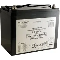 Ultramax LiFePO4 12V 40Ah akku