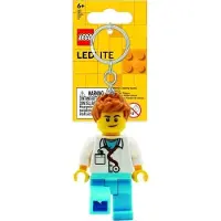LEGO Avaimenperä M. Taskulamppu - Mieslääkäri - - OneSize - Taskulamput