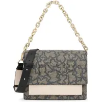 Tous for woman. 2001799559 M. Audree Chain K Icon grey shoulder bag (OSFA), Black, Casual, Polyurethane