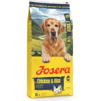 Josera 3kg Medi/Maxi Adult kana & riisi koiran kuivaruoka
