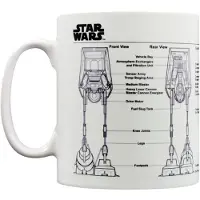 Star Wars - AT AT Sketch - Mugg
