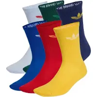 Adidas Originals Trefoil Cushion Crew-sukat 6 Yksiköt
