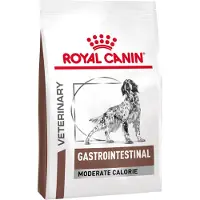 Royal Canin Veterinary Health Nutrition Gastrointestinal Moderate Calorie, Koiran kuivaruoka, Adult, 2 kg