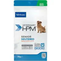 Virbac Veterinary HPM Senior Neutered Dog Small - Toy täysravinto pienten rotujen steriloiduille vanhemmille koirille, 7 kg
