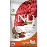 Farmina - Dog N&D Quinoa Skin & Coat, Venison & Coconut Adult Mini 2,5 kg - Koirat - Koiranruoka - Kuivaruoka