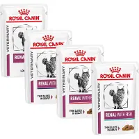 Royal Canin - Wet Cat Renal Beef 85 g x 12 kpl - annospussit - Kissat - Kissanruoka - Eläinlääkärin märkäruoka kissalle
