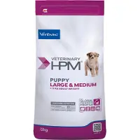 Virbac Veterinary HPM Baby Dog Large - Medium täysravinto isojen ja keskikokoisten rotujen pennuille, 12 kg