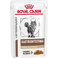 Royal Canin 24x 85g Veterinary Feline Gastrointestinal Fiber Response kastikkeessa kissan märkäruoka
