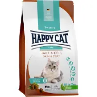Happy Cat 1,3 kg Care Skin & Fur kuivaruoka kissoille