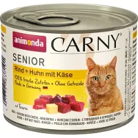 Animonda 24x200g Carny Senior lajitelma Animonda kissan märkäruoka