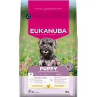 Eukanuba 2x3kg Premium Nutrition Puppy Small Breed kana kuivaruoka