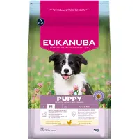 Eukanuba 2x3kg Puppy Medium Breed Premium Nutrition kana koiranruoka