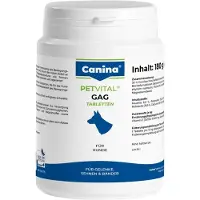 Canina Pharma GmbH Petvital GAG -lisäravinteet koirien liikuntaelinten tukemiseen, 180 tablettia