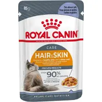 Royal Canin Hair & Skin Care Jelly 85g, 48-pack