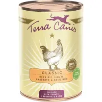 Terra canis 6x400g Classic kanaa ja tomaattia, amaranttia & basilikaa