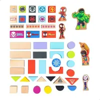 Woomax Friends Spidey Amazing Puupalikat 50 Kappaletta