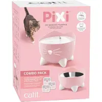 Catit Pixi Fountain Combo Kit - Eri värejä, Roosa