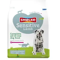 Smolke 12kg Smølke Dog Sensitive lammas koiranruoka kuivana