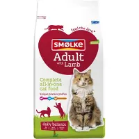 Smolke 2x4kg Smølke kissanruoka Adult lammas