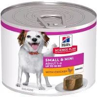 Hill's Pet Nutrition 12x 200g Adult Small & Mini Mousse kana koiran märkäruoka