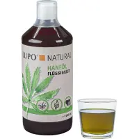 Luposan 1000ml LUPO NATURAL -hamppuöljy lisäravinto koirille