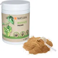 Luposan 700g LUPO NATURAL -oluthiiva ravintolisä koirille.