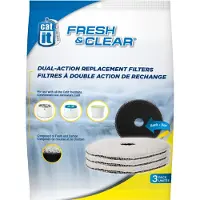 Laroy - Fresh & Clear Replacement Filter 2 l, 3 l 3 kpl - Kissat - Ruokailupaikat ja juoma-automaatit - Vesiannostelijat
