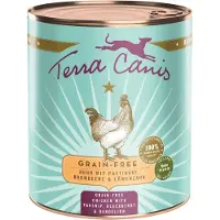 Terra canis kana, palsternakka, voikukka & karhunvadelma koiranruoka