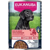 Eukanuba Life Care Senior Beef with Pumpkin, Koiran märkäruoka, 400 g