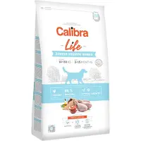 Calibra Life Dog Junior Breed Chicken kuivaruoka nuorille keskirotuisille koirille, 12 kg