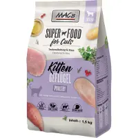 Mac'S 1,5kg+6x200 paketti kuiva ja Kitten Kissanruoka