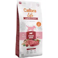 Calibra Life Dog Starter - Puppy Fresh Beef kuivaruoka pennuille alle 4kk, 12kg