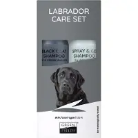 Greenfields Mustan Labradorinn Turkinhoitosetti 250ml 2 Yksiköt