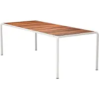 Houe AVANTI Ruokapöytä 222x98 cm tuhka/valkoinen