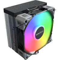 Montech NX400, 120 mm ARGB -prosessorijäähdytin, musta