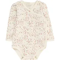 Fixoni Wrap Body Ls W.aop - Cream - 50